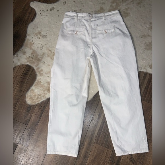 Anthropologie Pilcro Rolled Hem boho
Utility Beige Patch Chinos Barrel Pants 30 - Picture 3 of 8